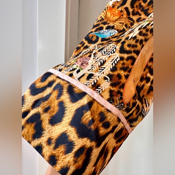 Camilla Fauna Electro Roll Collar Pajama Jacket NWOT XS S - Picture 12 of 14